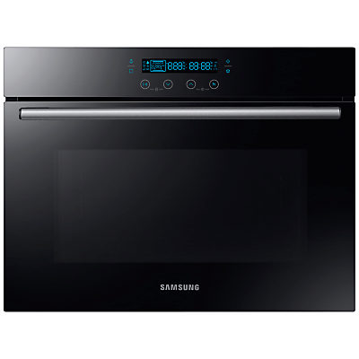 Samsung NQ50H5537KB Built-In Combination Microwave Oven, Black Glass